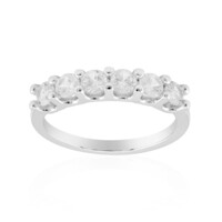 Zircon Silver Ring