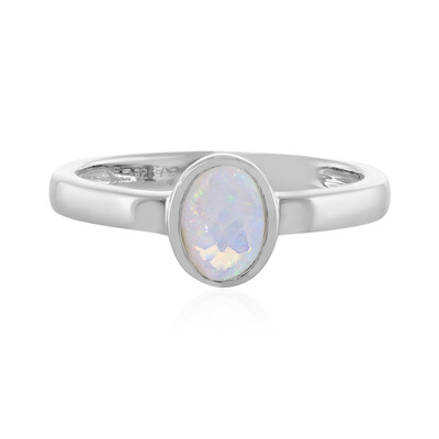 Welo Opal Silver Ring