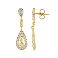 Zircon Silver Earrings