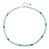 Blue Apatite Silver Necklace