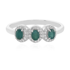 Grandidierite Silver Ring