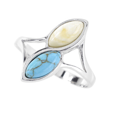 Turquoise Silver Ring (dagen)