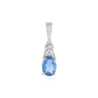 Colour Change Fluorite Silver Pendant