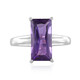 Zambian Amethyst Silver Ring