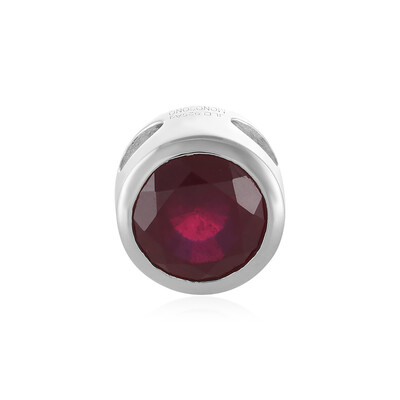 Madagascar Ruby Silver Pendant (MONOSONO COLLECTION)
