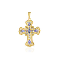 Tanzanite Silver Pendant