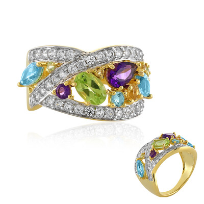 Peridot Silver Ring