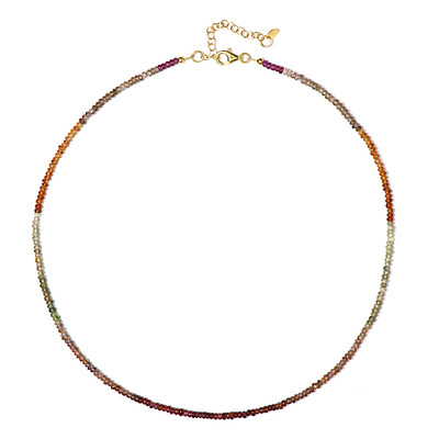Fancy Sapphire Silver Necklace