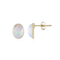 9K Welo Opal Gold Earrings