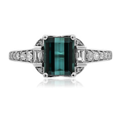 14K Indicolite Gold Ring (CIRARI)
