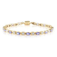 Tanzanite Silver Bracelet