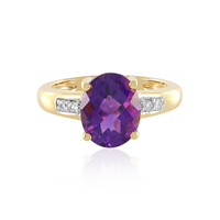 Amethyst Silver Ring