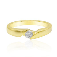 18K VVS2 (F) Diamond Gold Ring (adamantes [!])