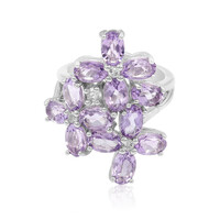 Amethyst Silver Ring