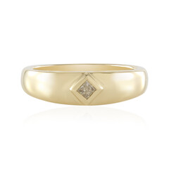 I3 Brown Diamond Silver Ring