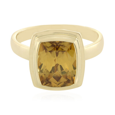 9K Vibhor Zircon Gold Ring