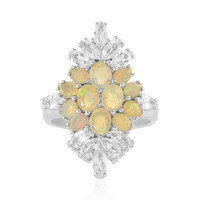 Welo Opal Silver Ring