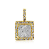 Zircon Silver Pendant