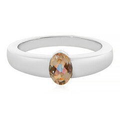 Luna Quartz Silver Ring