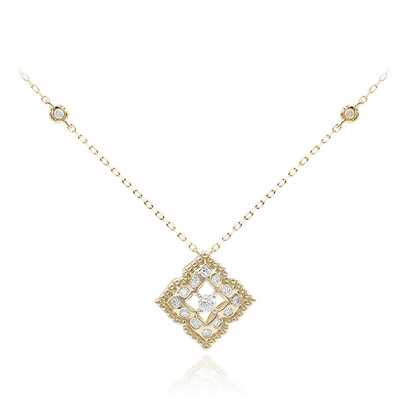 14K I1 (H) Diamond Gold Necklace (CIRARI)