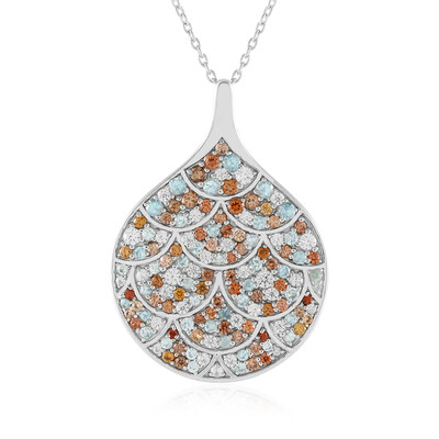 Ratanakiri Zircon Silver Necklace (KM by Juwelo)