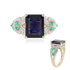 14K Iolite Gold Ring (SUHANA)