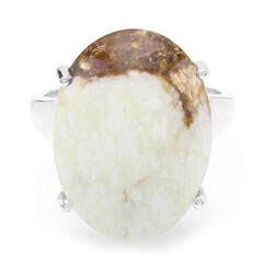 Magnesite Silver Ring