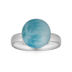 Larimar Silver Ring
