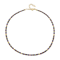 Yellow Sapphire Silver Necklace