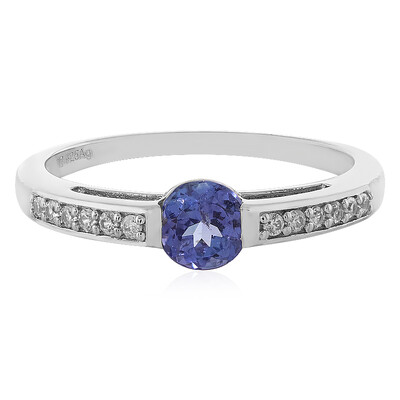 Tanzanite Silver Ring