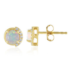 Welo Opal Silver Earrings