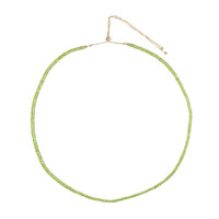 Peridot Silver Necklace