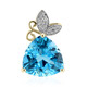 9K Marambaia Topaz Gold Pendant