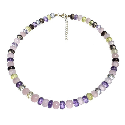 Amethyst Silver Necklace