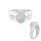 Welo Opal Silver Ring (de Melo)