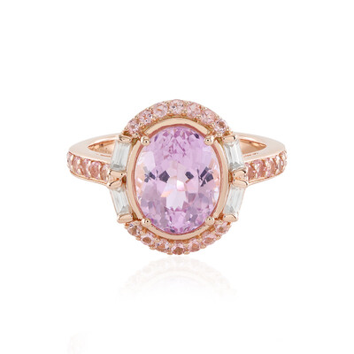 Kunzite Silver Ring (Adela Silber)