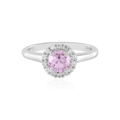 Kunzite Silver Ring