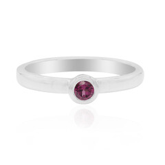 Rhodolite Silver Ring