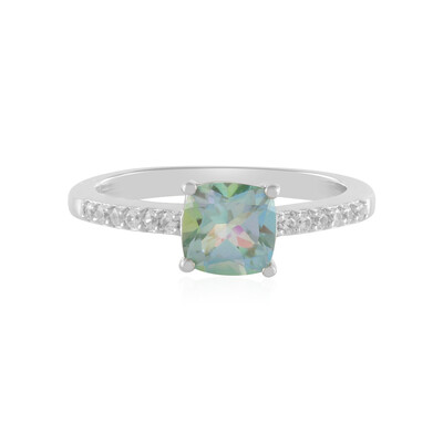 Mountain Lake Quartz Silver Ring