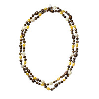 Freshwater pearl Silver Necklace (TPC)