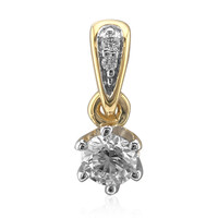 14K IF (D) Diamond Gold Pendant