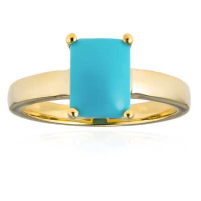 Sleeping Beauty Turquoise Silver Ring