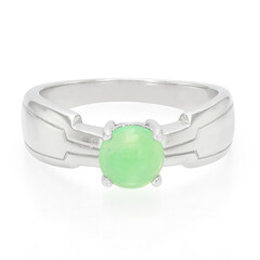 Imperial Chrysoprase Silver Ring
