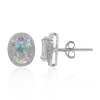 Moonlight Topaz Silver Earrings