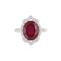 Madagascar Ruby Silver Ring