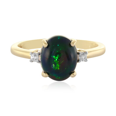 9K Mezezo Opal Gold Ring (Adela Gold)