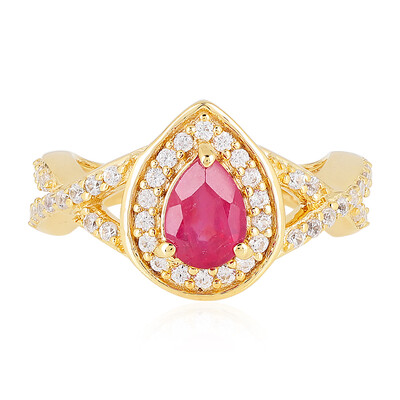 Madagascar Ruby Silver Ring