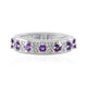 Amethyst Silver Ring