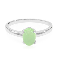 Chrysoprase Silver Ring