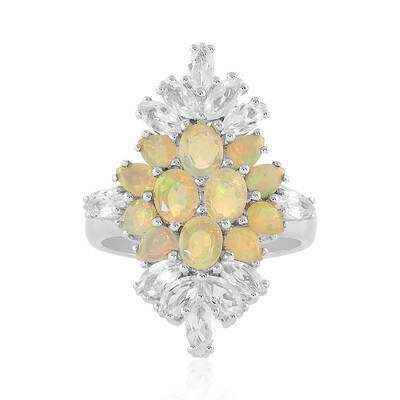 Welo Opal Silver Ring